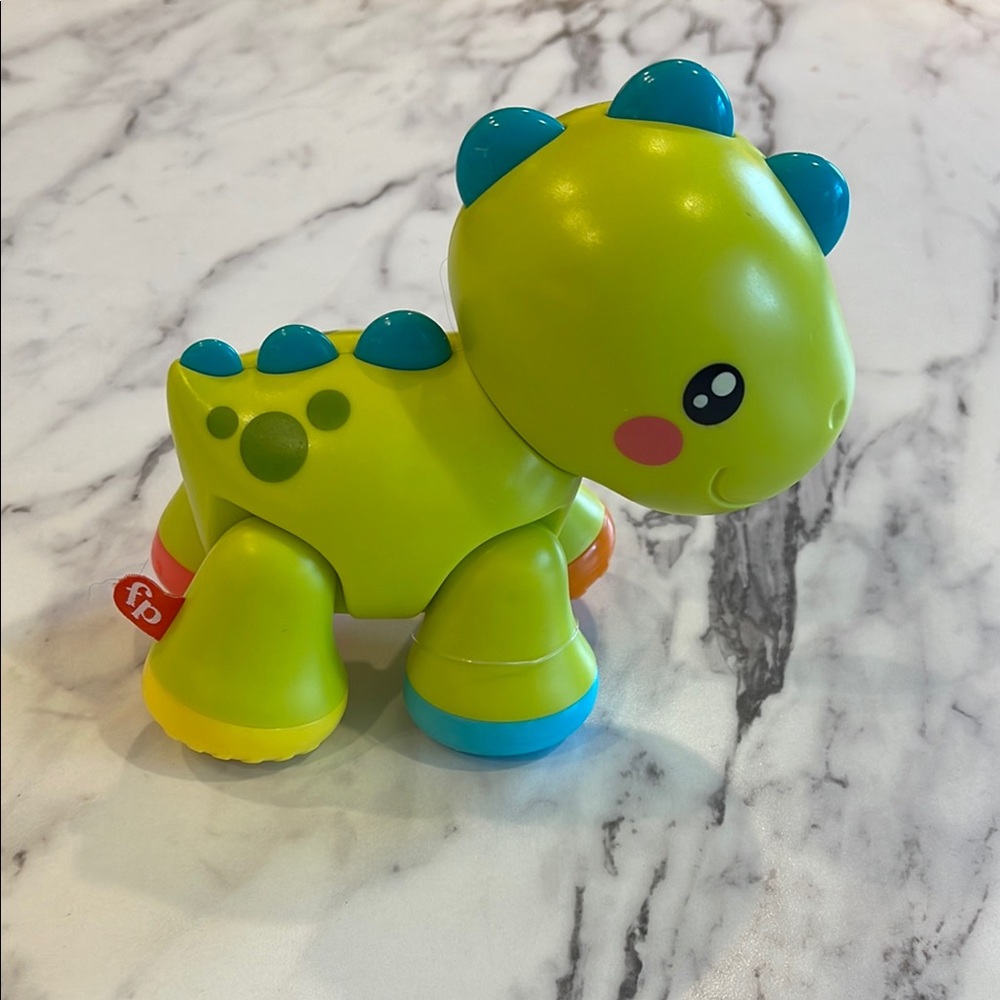 Fisher-Price Green Dinosaur Toy